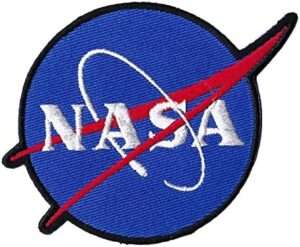 NASA Iron On Patch 1 NASA Iron On Patch