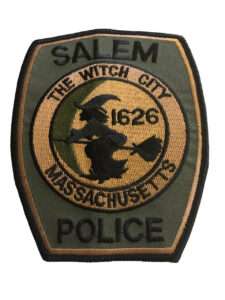 SALEM MA POLICE PATCH