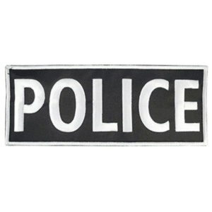 Police Velcro Patches