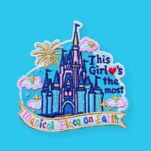 Disney World Iron On Patches