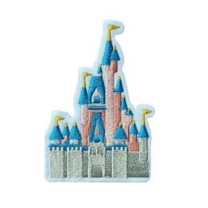 Disney Castle Iron On Patch