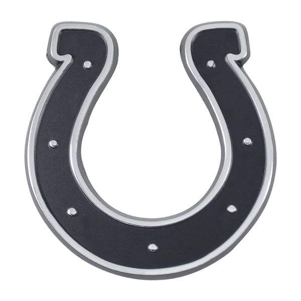 Indianapolis Colts Logo Premium Solid Metal Chrome Plated Car Auto Emblem