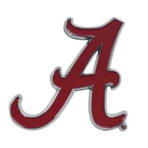 Tide Alabama Crimson Solid Metal Color Emblem 2 Tide Alabama Crimson Solid Metal Color Emblem