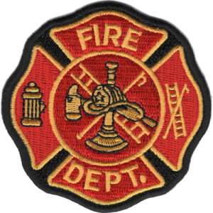 Fire Patches High Quality Embroidered Patches for Firefighters 1 Fire Patches