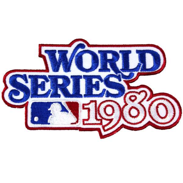 1980 World Series Logo Jersey Patch Philadelphia Phillies vs. Kansas City Royals