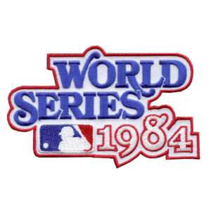 1984 World Series Logo Jersey Patch San Diego Padres vs. Detroit Tigers