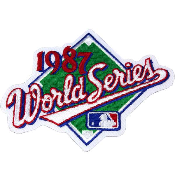 1987 World Series Logo Jersey Patch St. Louis Cardinals vs. Minnesota Twins