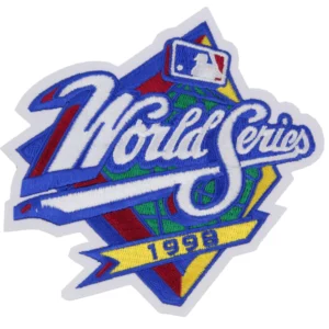 1998 MLB World Series Logo Jersey Patch San Diego Padres vs. New York Yankees