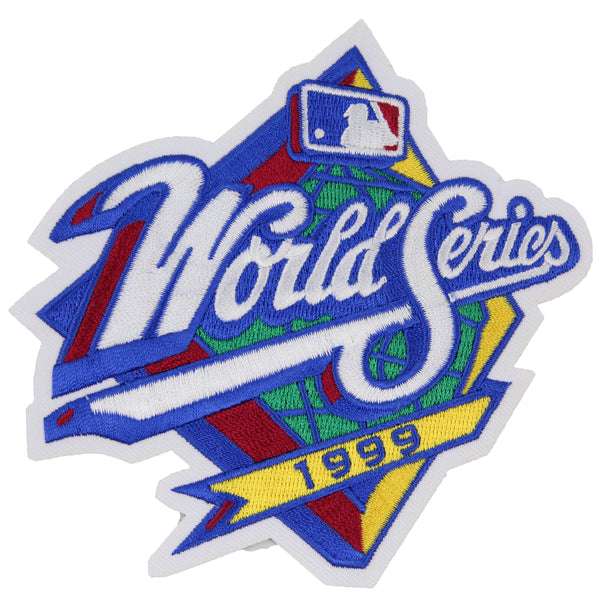 1999 World Series Logo Jersey Patch Atlanta Braves vs. New York Yankees