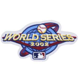 2002 World Series Giants Logo Jersey Patch San Francisco Giants vs. Anaheim Angels