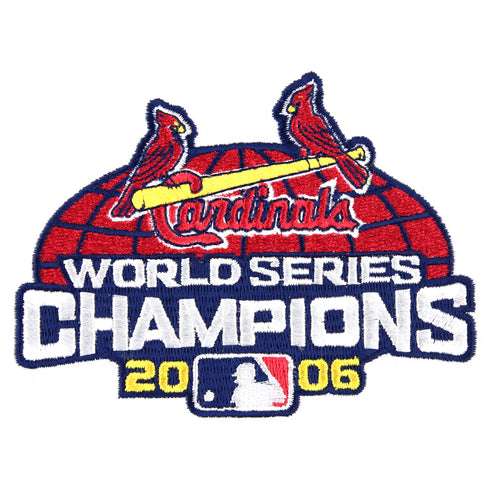 2006 World Series St. Louis Cardinals MLB World Series Champions Jersey Patch