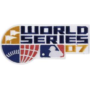 2007 Rockies In World Series Logo Jersey Patch