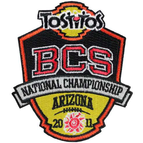 2011 BCS Title Game National Championship Tostitos Patch in Arizona (Auburn Tigers vs. Oregon Ducks)