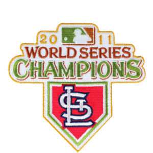 2011 St Louis Cardinals World Series Champions Jersey Patch