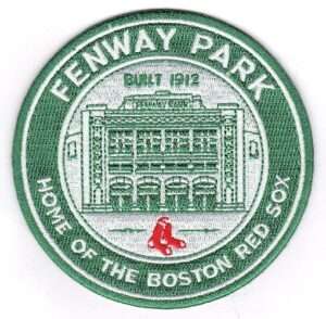 Boston Red Sox Emblem Official Fenway Park Stadium Logo Patch