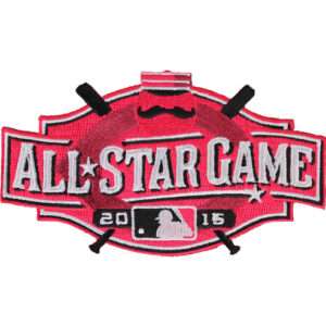All Star Game MLB 2015 Jersey Sleeve Patch In Cincinnati Reds