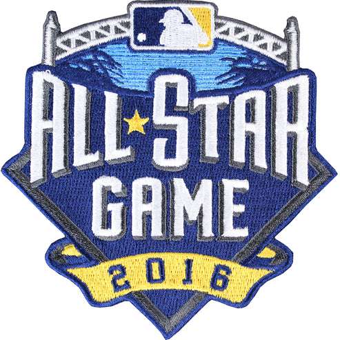 2016 MLB All star Game Jersey Sleeve Patch In San Diego Padres
