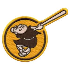 2020 San Diego Padres Swinging Padre Alternate Sleeve Patch 1 2020 San Diego Padres Swinging Padre Alternate Sleeve Patch