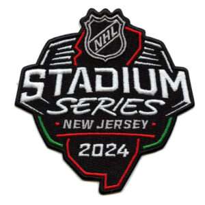 NHL Stadium Series 2024 Game Jersey Patch New Jersey Devils 1 NHL Stadium Series 2024 Game Jersey Patch New Jersey Devils