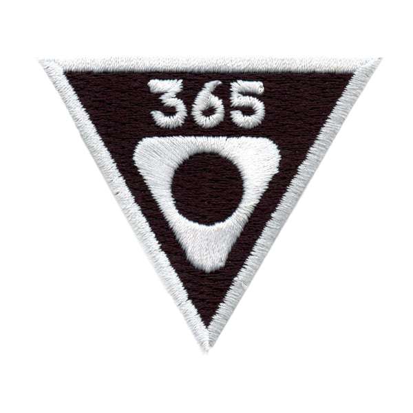One Year Sobriety Symbol Embroidered Iron On Patch