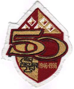 49ers patches