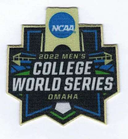 NCAA Men's College World Series 2022 Omaha Jersey Patch Ole Miss ...