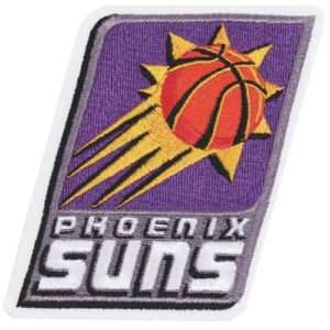 Phoenix Suns Basketball logo Primary Team Logo Patch (2000-2012) Purple