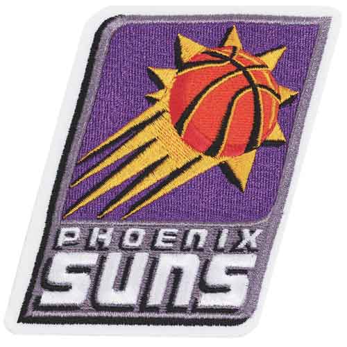Phoenix Suns Basketball logo Primary Team Logo Patch (2000-2012) Purple