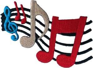 Music Notes Patches 1 Music Notes Patches