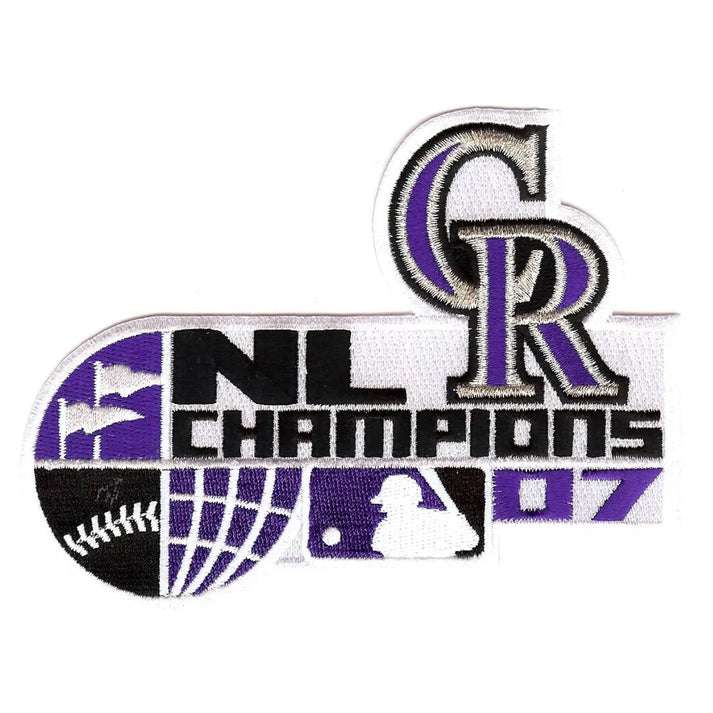 Colorado Rockies World Series 2007 National League Champions Patch