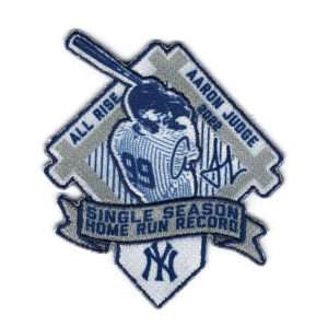 New York Yankees Uniform Aaron Judge #99 Single season Home Run Record Patch