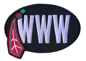 William Wadsworth Bill Wirtz Chicago Blackhawks Memorial WWW Patch (2007-08)