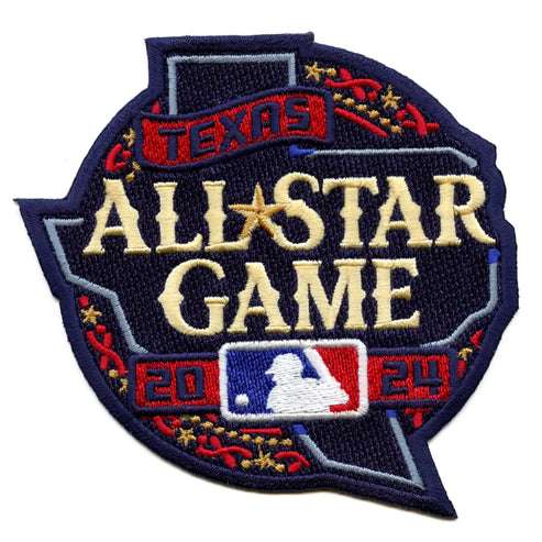 Mlb All Star Game 2024 Embroidered Jersey Patch Texas Rangers