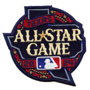 All Star Game 2024 MLB Embroidered Jersey Patch Texas Rangers