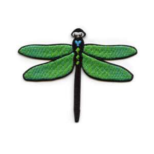 Beautiful Dragonfly Insect Patch Calopterygidae Damselfly Embroidered Iron On 1 Beautiful Dragonfly Insect Patch Calopterygidae Damselfly Embroidered Iron On