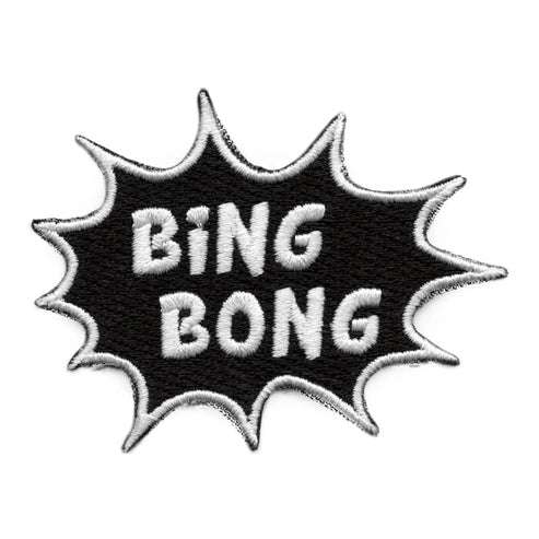 Bing Bong Meme Patch Funny Viral Embroidered Iron On