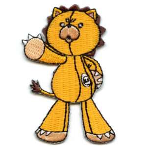 Bleach Patch Anime Waving Stuffed Lion Embroidered Iron On 1 Bleach Patch Anime Waving Stuffed Lion Embroidered Iron On