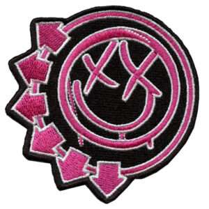 Blink 182 Smiley Album Art Patch Punk Rock Band Embroidered Iron On