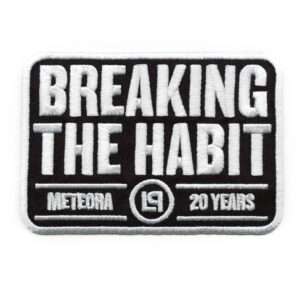 LP Breaking The Habit Patch Linkin Park Rock Band Embroidered Iron On