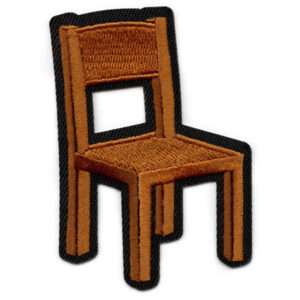 Chair Emoji Patch Embroidered Iron On 1 Chair Emoji Patch Embroidered Iron On