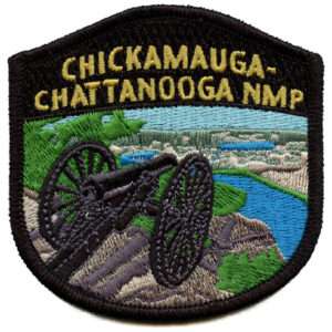 Chickamauga NMP And Chattanooga Patch National Military Park Embroidered Iron On