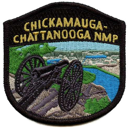 Chickamauga NMP And Chattanooga Patch National Military Park Embroidered Iron On