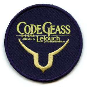 Code Geass Symbol Patch Power of Kings Embroidered Iron On