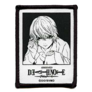 Death Note Near Patch Detective Nate River Near Sew On
