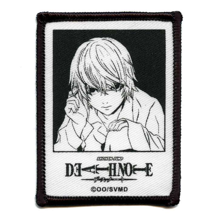Death Note Near Patch Detective Nate River Near Sew On