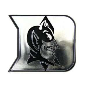 Duke Auto Blue Devils Car 3D Chrome Emblem