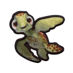 Disney Squirt Of Finding Nemo Patch Animals Kids Movie Embroidered Iron On