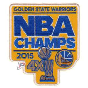 2015 NBA Championship Finals Golden State Warriors Commemorative Patch
