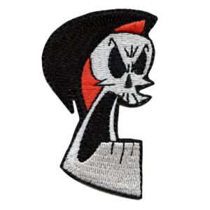 Adventures Grim Billy And Mandy Angry Grim Embroidered Iron On Patch 1 Adventures Grim Billy And Mandy Angry Grim Embroidered Iron On Patch