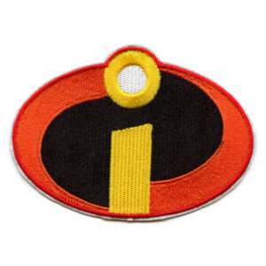 Disney Pixar The Incredibles Logo Patch Superhero Iron On